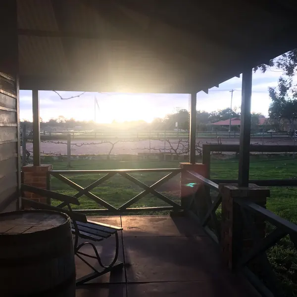 And the close of another day at the farm as the sun sets from the West.  Chores are done, animals fed and our guests are relaxing on the verandah witnessing the amazing sunset most likely with a glass