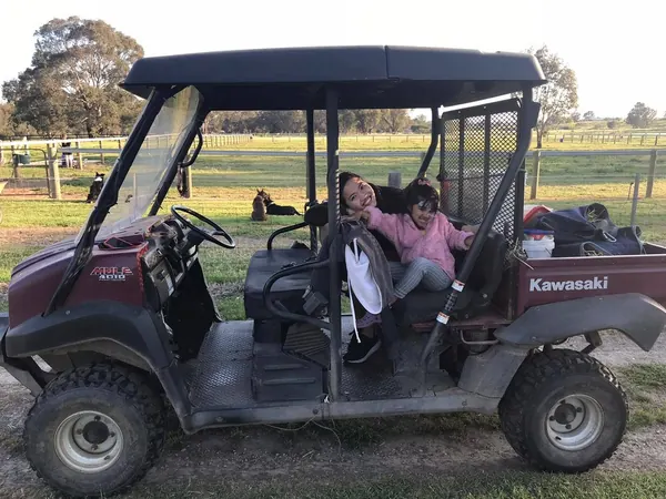 Making Memories, fun on the farm!  Right here in Perth,  in the beautiful Swan Valley, but feels a universe away.  Private self contained cottage, relax and feed the friendly farm animals. Farm not op